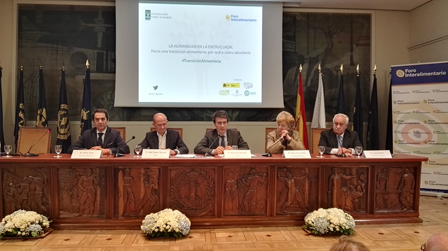 Jornada de Fundación Foro Agrario sobre el nuevo modelo alimentario