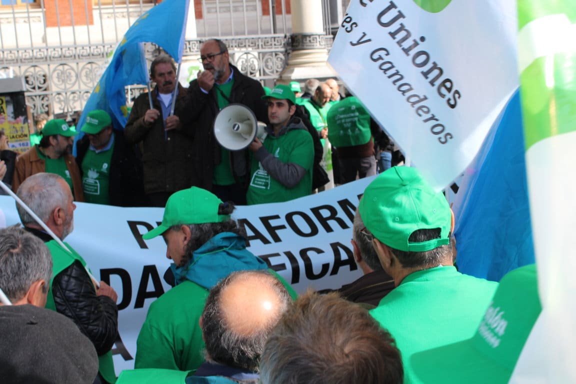 Unión de Uniones se concentra en Madrid reivindicando elecciones agrarias ya