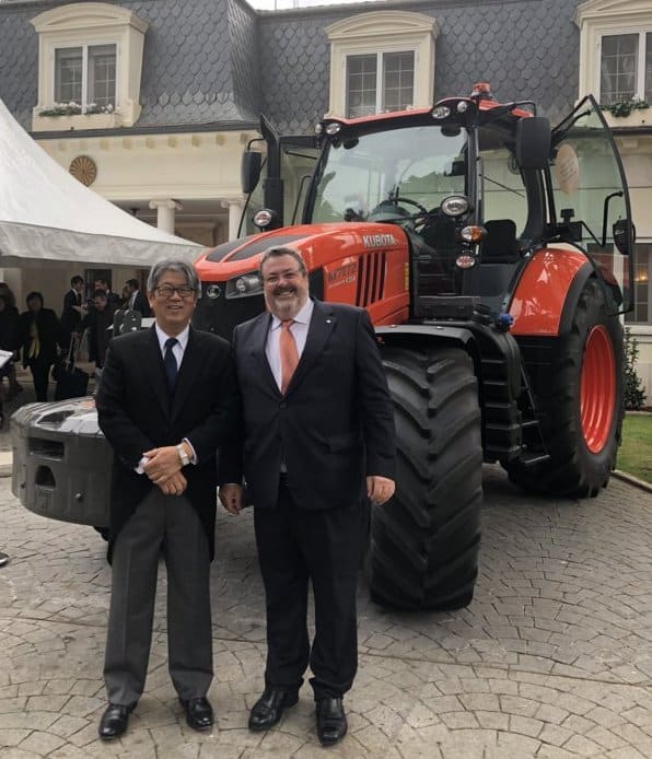 Kubota España celebra el cumpleaños del Emperador de Japón en la residencia del embajador en España