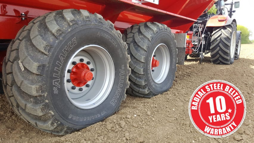 ATG amplía a diez años su garantía en neumáticos agrícolas con cinturón de acero