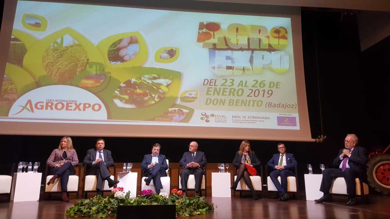 Planas en Agroexpo: el regadío de Tierras de Barros será de interés nacional