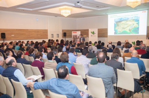 Coragen 20SC, estrella del stand de FMC Agricultural Solutions en Sevilla