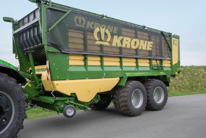 Krone implementa mejoras en su gama de remolques ZX