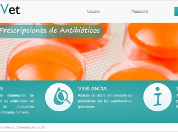 Transmisión electrónica de prescripciones veterinarias de antibióticos