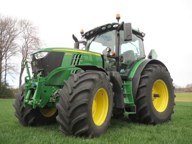 Vredestein llega a un acuerdo con John Deere para equipar los tractores 6R y 6M