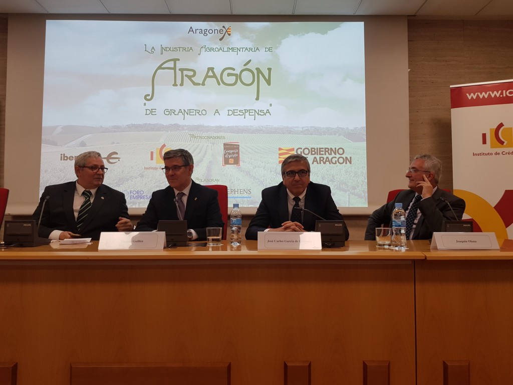 Aragón se presenta en Madrid como la gran plataforma logística del sector agroalimentario