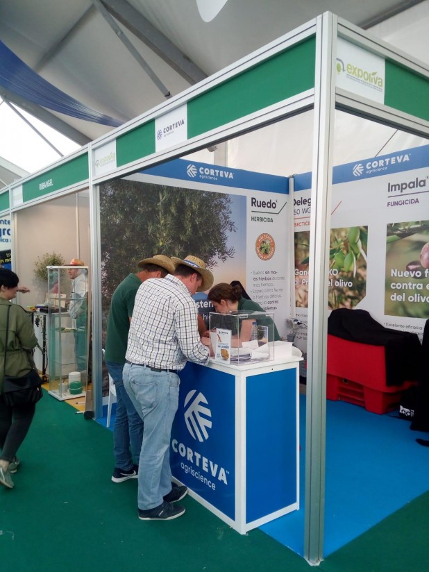 Corteva Agriscience mostró en Expoliva sus productos más punteros para el olivar