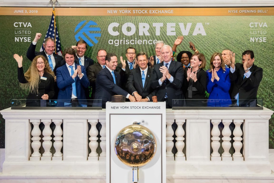 Corteva Agriescience se separa de Dow DuPont y sale a bolsa en Wall Street