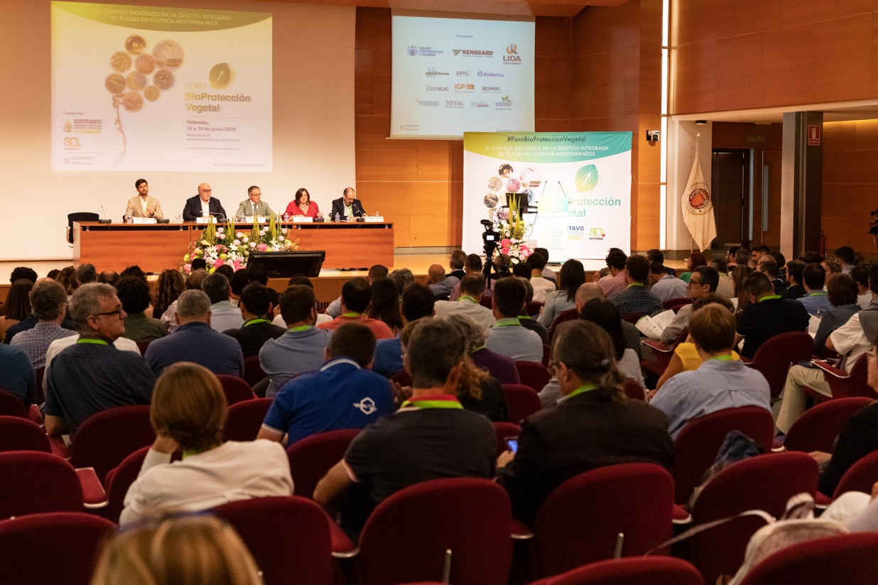 El Foro de BioProtección Vegetal reúne a 350 profesionales de la sanidad vegetal en Valencia