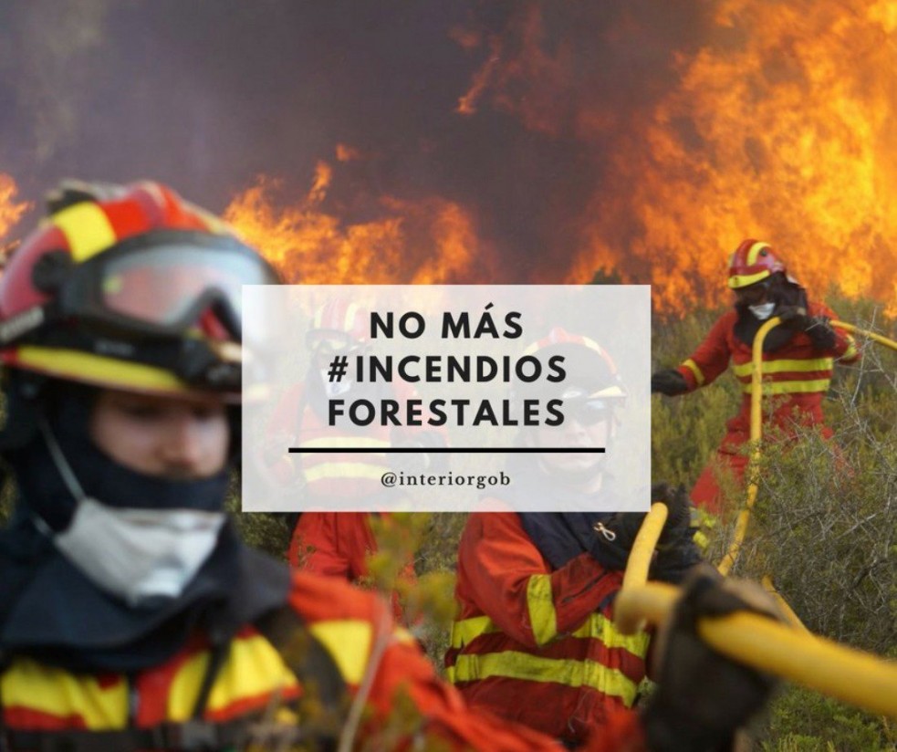 El Gobierno aprueba el acuerdo de medidas de prevención y lucha contra incendios forestales 2019