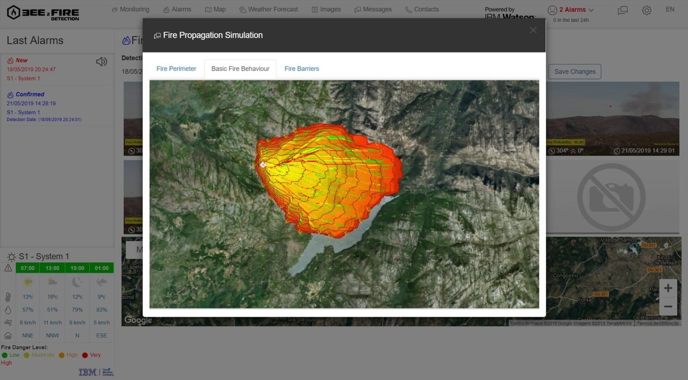 La lucha contra incendios, más eficaz gracias a la inteligencia artificial de IBM