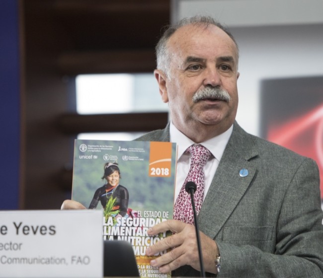 El periodista Enrique Yeves, nuevo director de la oficina de FAO en España