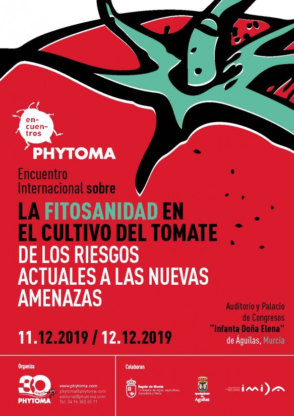 Phytoma-España analizará en un encuentro internacional los nuevos desafíos fitosanitarios del tomate