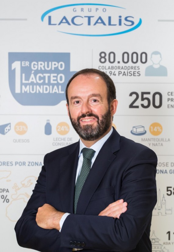 Ignacio Elola, nuevo CEO  del grupo Lactalis Iberia y director general de la quesera Forlasa