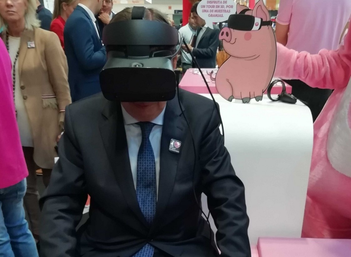 Interporc presenta en Meat Attraction un viaje virtual por las granjas de porcino