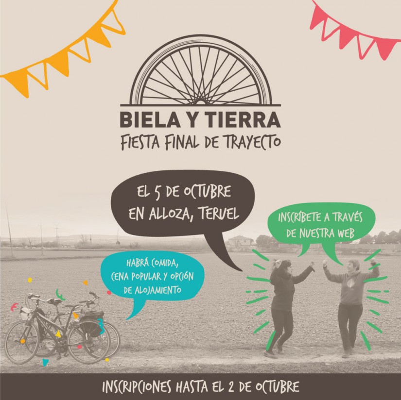 Proyecto Biela y Tierra llega a la meta: 3.000 Km en bicicleta por la soberanía alimentaria