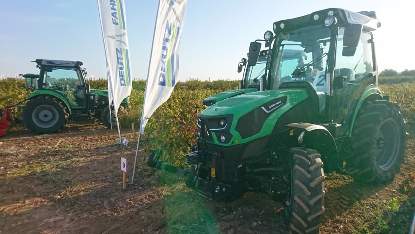 Deutz-Fahr muestra en Demoagro Specialty los nuevos 5D, 5DF y DS TTV