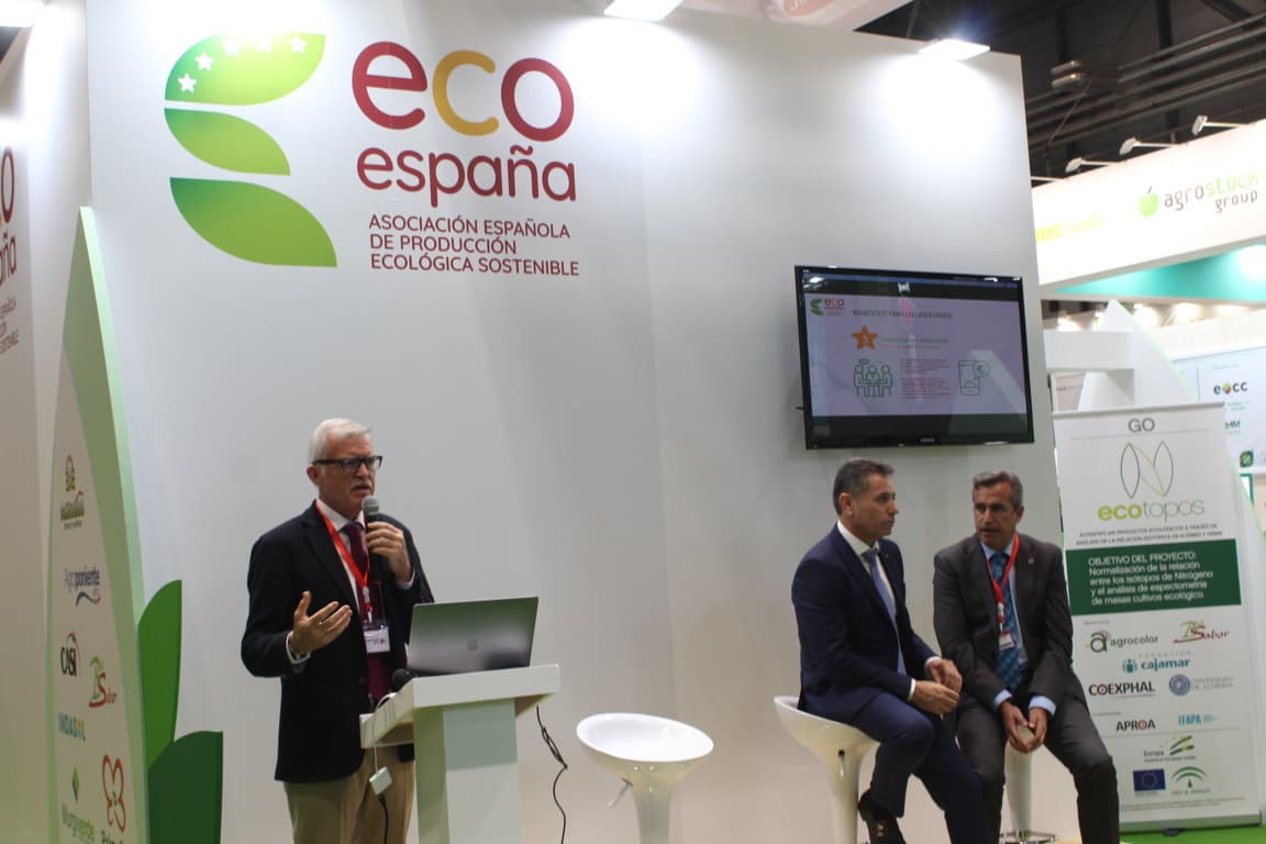 EcoEspaña se presenta en Fruit Attraction para impulsar la agricultura ecológica