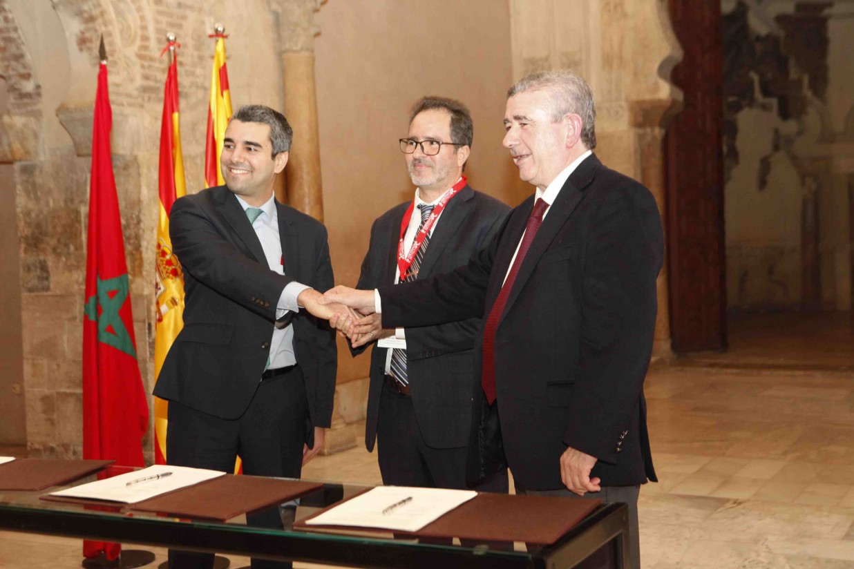 Fertinagro Biotech firma un convenio de colaboración con la Universidad Politécnica Mohammed IV de Marruecos y el grupo OCP