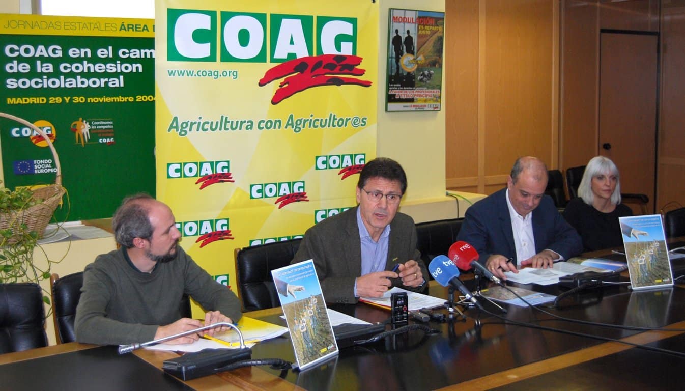 COAG denuncia la progresiva «uberización»  del campo español a través de oligopolios y fondos  de inversión
