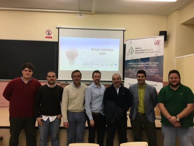 El Máster en Agricultura Digital de la Universidad de Sevilla reúne a sus alumnos con las empresas colaboradoras