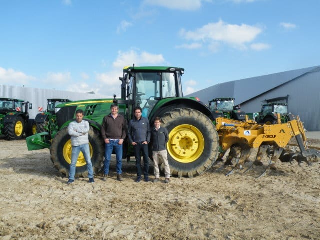 John Deere 6195M, en condiciones extremas de trabajo