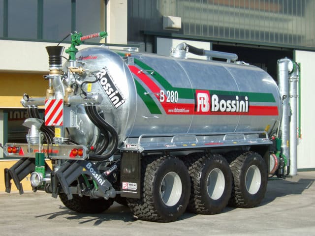 AG-Group distribuirá las cisternas Bossini en España