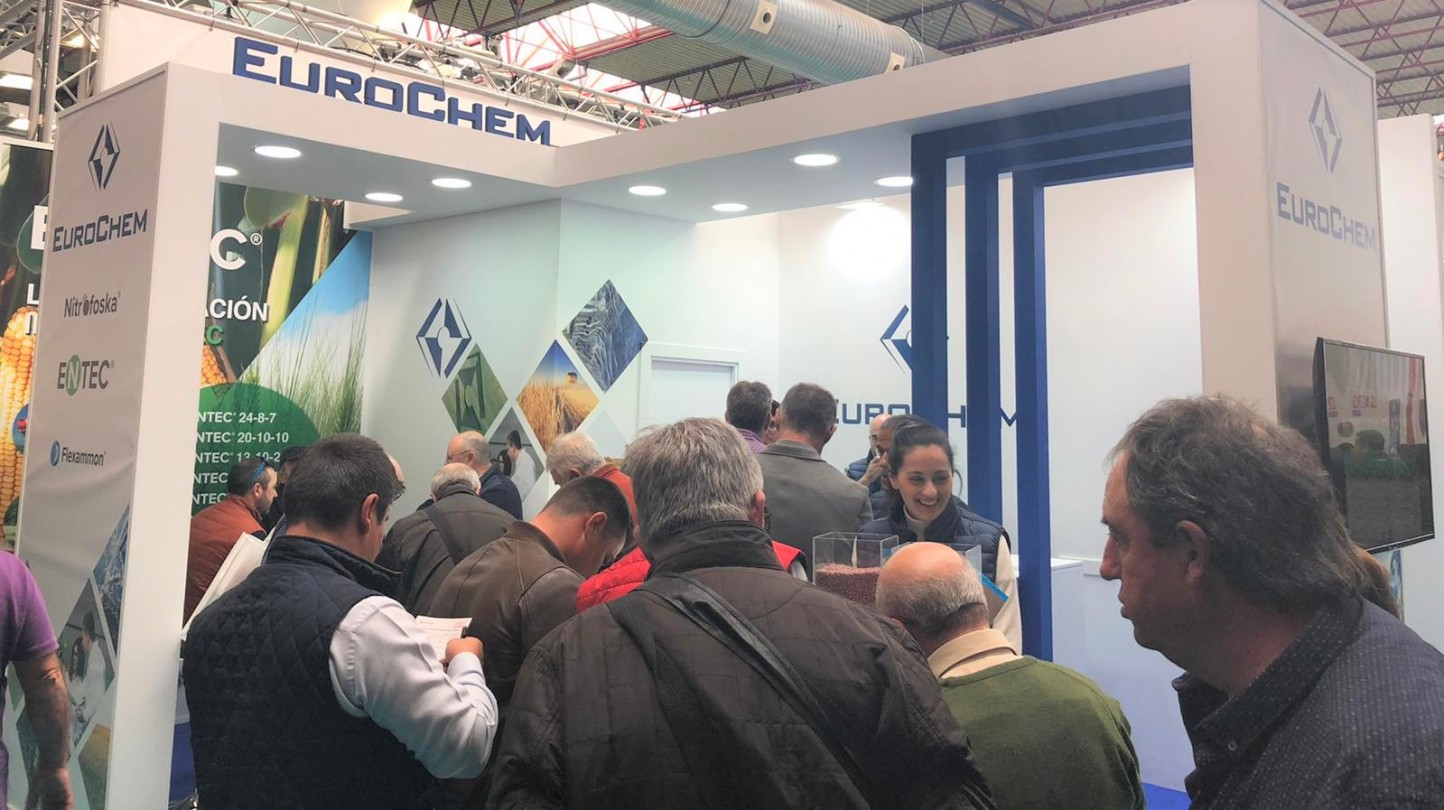 EuroChem Agro Iberia mostró en FIMA su gama completa de fertilizantes