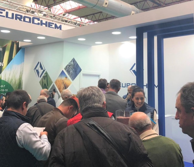 EuroChem Agro Iberia mostró en FIMA su gama completa de fertilizantes