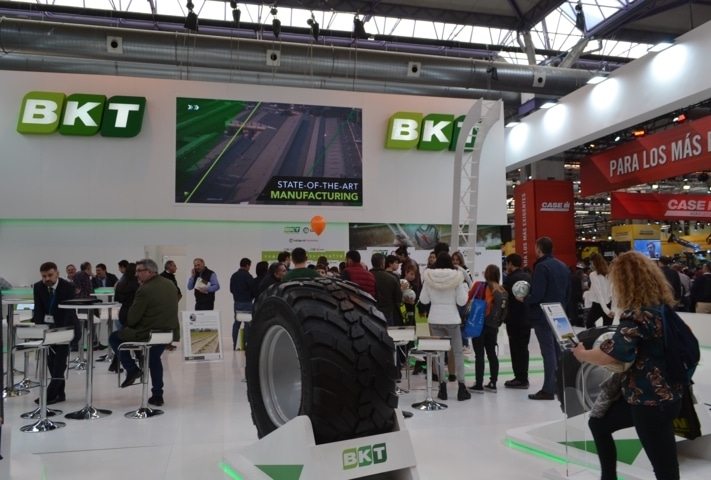 BKT muestra sus mejores neumáticos agrícolas en FIMA