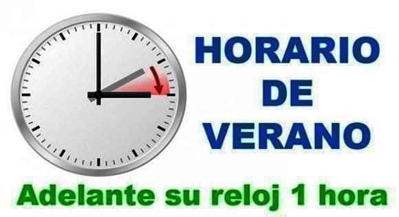 La próxima madrugada comienza el “horario de verano”