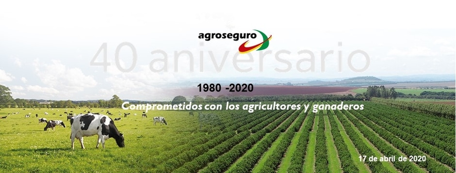 Agroseguro, 40 años comprometidos con los agricultores y ganaderos
