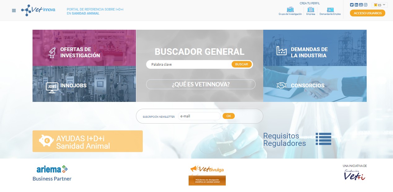 Vet+i lanza el portal Vetinnova 2.0