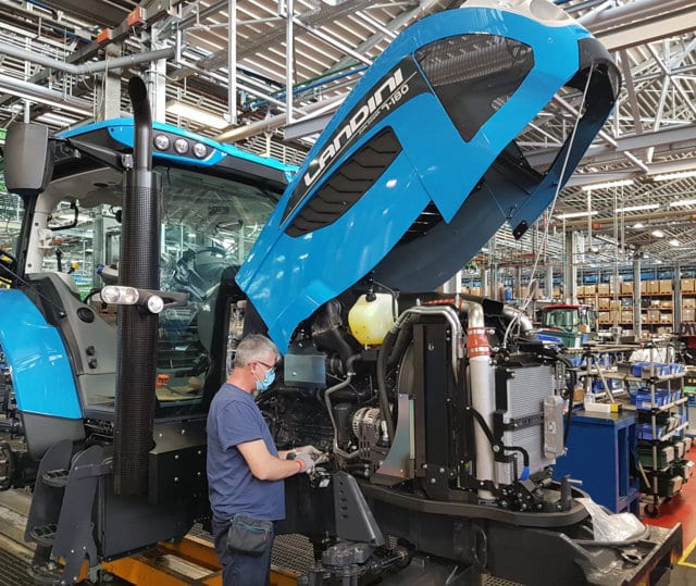 Covid-19: Las fábricas de Argo Tractors reinician la producción