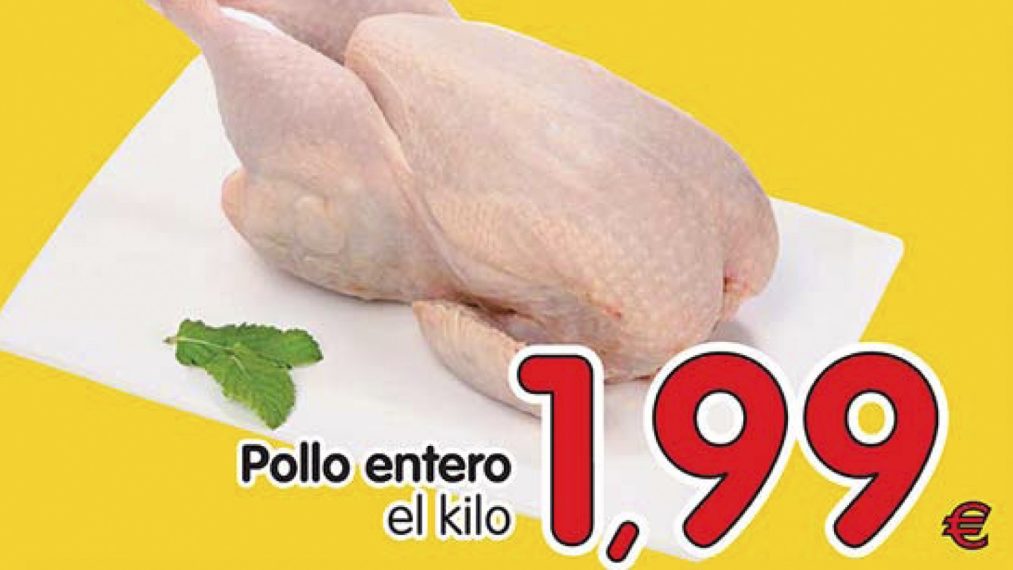 UPA denuncia ofertas de comercialización de pollos a menos de 2 euros/kg