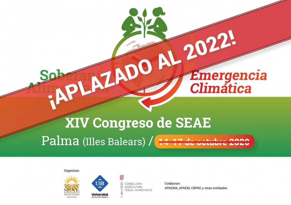 La SEAE aplaza su Congreso Internacional de Agricultura Ecológica hasta 2022