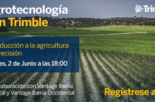 Trimble organiza un webinar de introducción a la agricultura de precisión