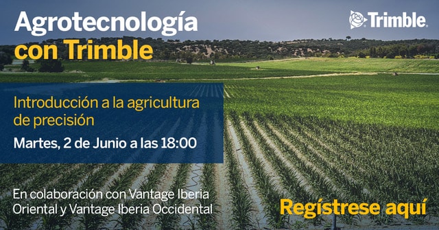 Trimble organiza un webinar de introducción a la agricultura de precisión