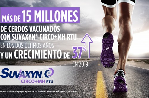 15 millones de cerdos vacunados con Suvaxyn Circo+MH RTU de Zoetis