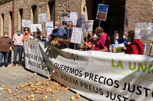 AVA-ASAJA y LA UNIÓ arrancan hoy una campaña de protestas sectoriales en la Comunidad Valenciana