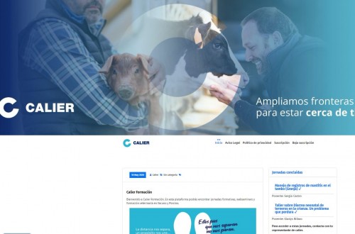 Calier conecta a más de 1.500 veterinarios a través de su web de formación online