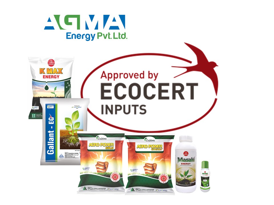 AgMA Energy obtiene la certificación Ecocert para sus productos agrícolas de microalgas