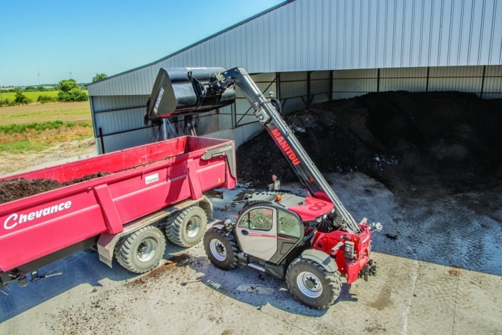 Manitou presenta su nueva gama de manipuladoras telescópicas NewAg XL