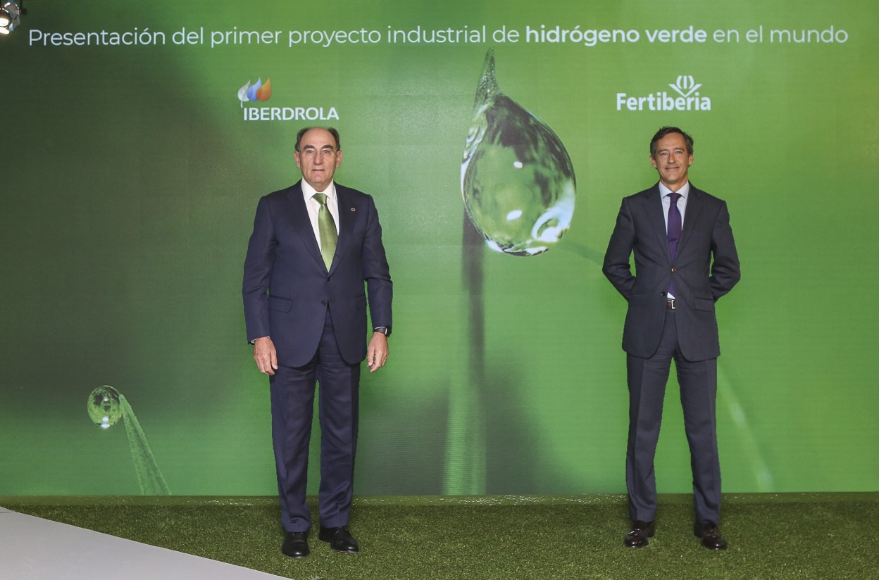 Iberdrola y Fertiberia sitúan a España a la vanguardia del hidrógeno verde en Europa