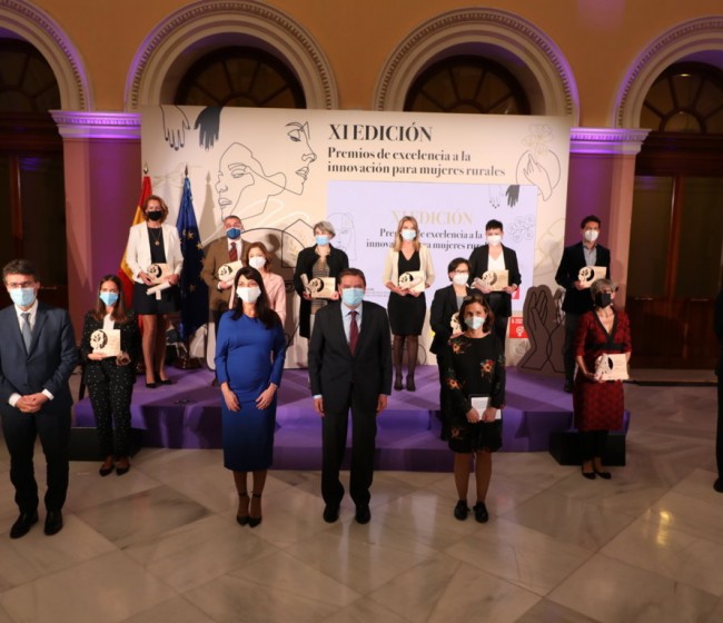 XI edición de los Premios de Excelencia a la Innovación para Mujeres Rurales: «Donde hay mujer, hay futuro»