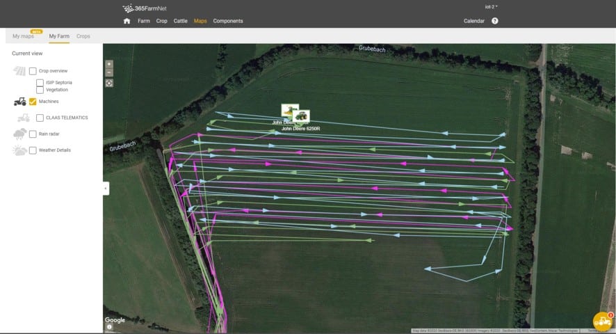 Ya está disponible el intercambio de datos de Claas, 365FarmNet y John Deere a través de DataConnect