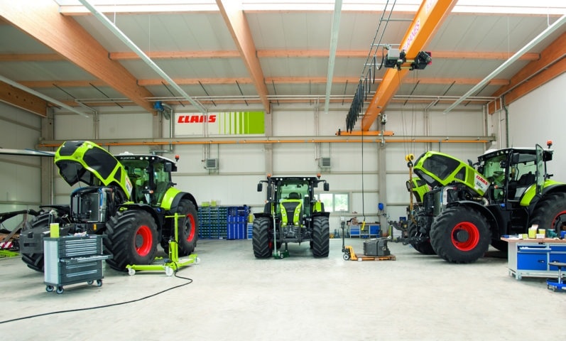 Claas aumenta su participación en E-Farm