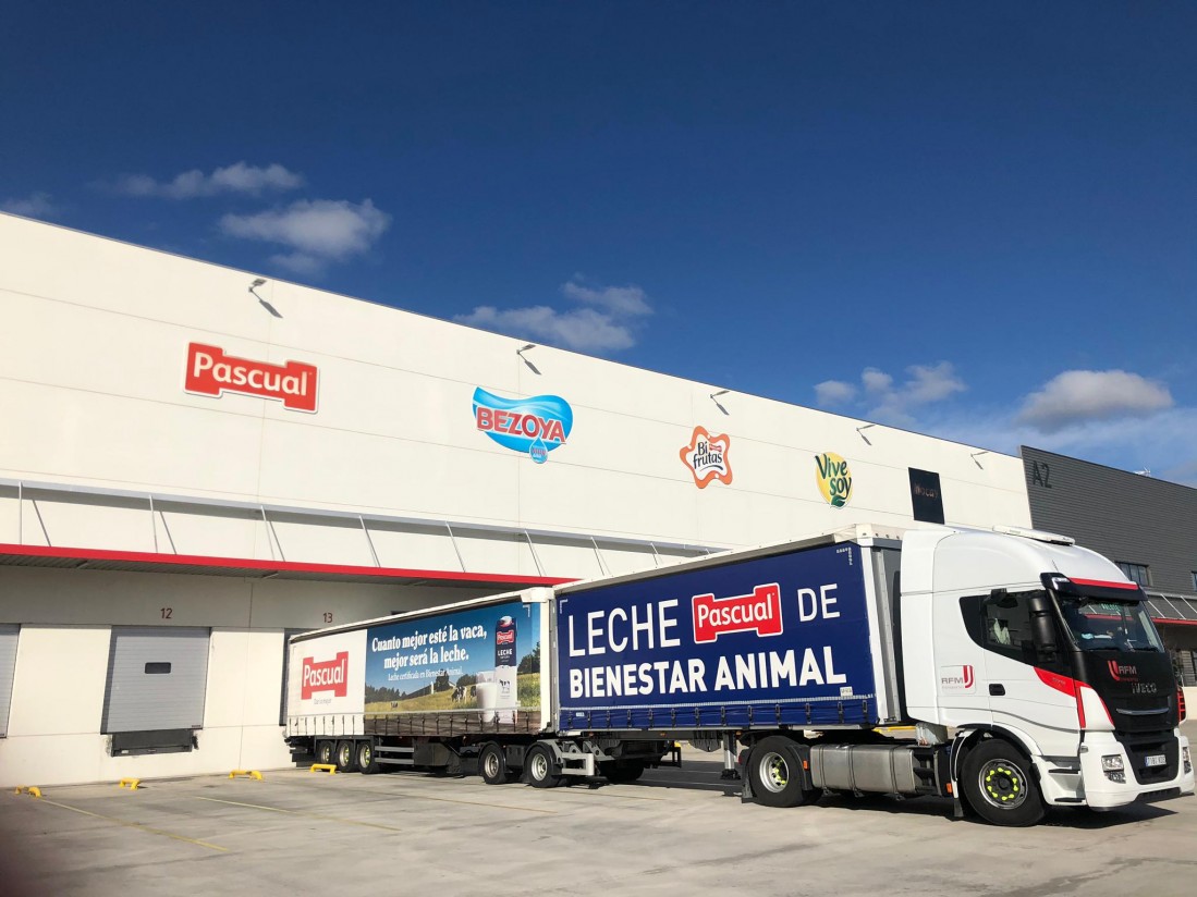 Pascual reduce un 20% de sus emisiones en el transporte