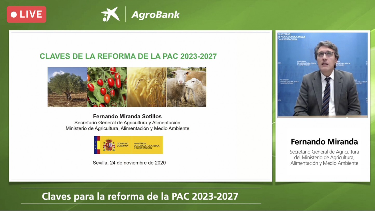 Fernando Miranda analiza las claves de la reforma de la PAC en una nueva jornada AgroBank