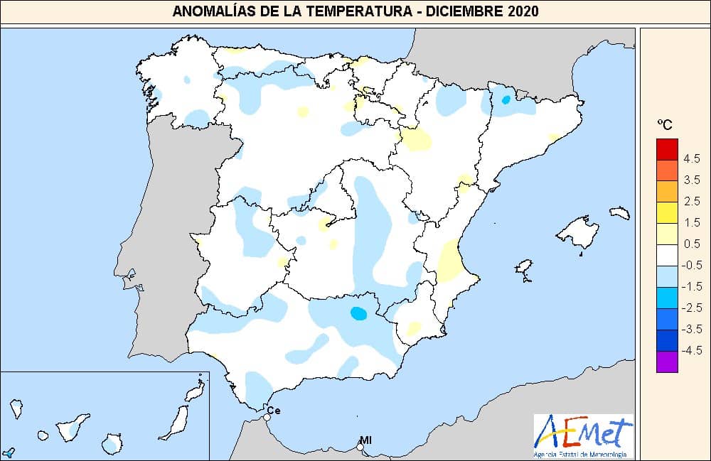 2020, el año más cálido en España…. y en el mundo